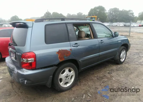 2005 Toyota Highlander Limited from USA, damaged, VIN JTEDP21A850085902